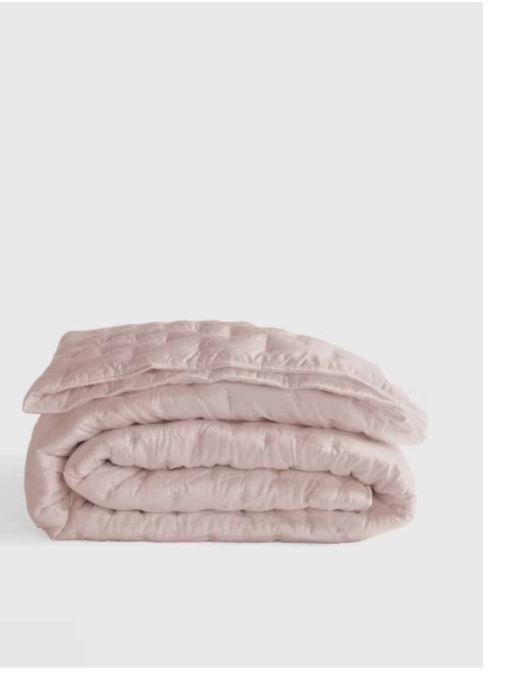 NWOT Quince Bamboo Dream Quilt in Soft Blush - King